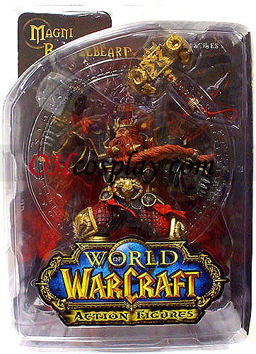 World of Warcraft DC Unlimited Series 6 Action Figure Magni Bronzebeard [Dwarven King]