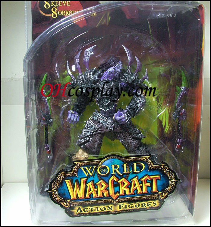 World of Warcraft DC neobmedzené Series 3 Action Figure nemŕtvych Rogue [Skeeve Sorrowblade]