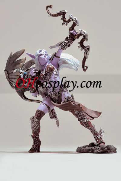 World of Warcraft DC neobmedzené Series 5 Action Figure Alathena Moonbreeze s Sorna [Night Elf Hunter]
