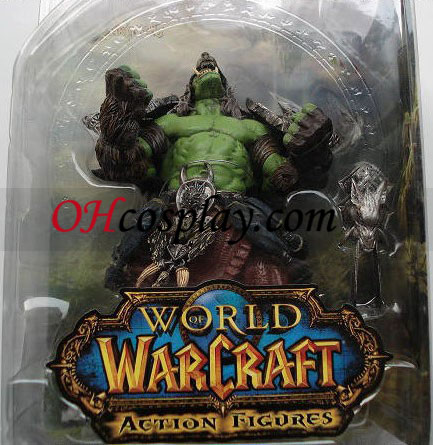 World of Warcraft DC neobmedzené Series 1 Action Figure ORC Šaman Rehgar Earthfury] [