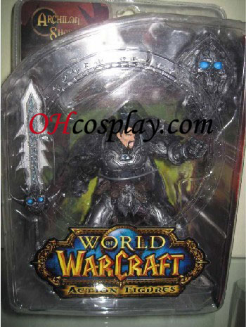 World of Warcraft DC neobmedzené série 2 Action Figure ľudských Warrior [Archilon Shadowheart]