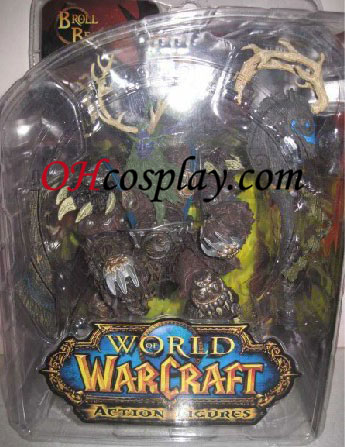 World of Warcraft DC Unlimited Series 2 Action Figure Night Elf Druid [Broll Bearmantle]