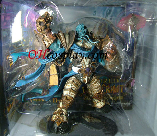 World of Warcraft DC neobmedzené série 2 Deluxe do škatule Action Figure Draenei Paladin VINDICATOR Maraad