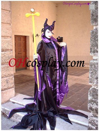 Disneys zlé Queen Maleficent Halloween Cosplay kroj