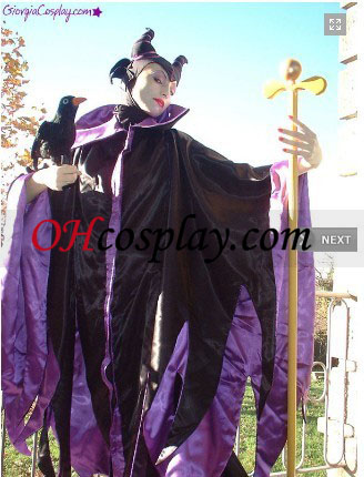 Disneys Evil Queen Maleficent Halloween Cosplay Costume