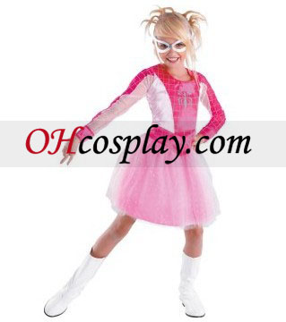Spider-Girl Pink Classic Peuter / Kind Kostuum