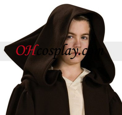 Star Wars Super Deluxe Jedi kappe barn kostyme