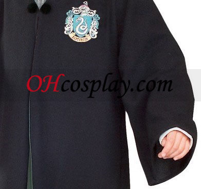 Harry Potter & The Half-Blood Prince Deluxe Slytherin Robe Barn Kostym