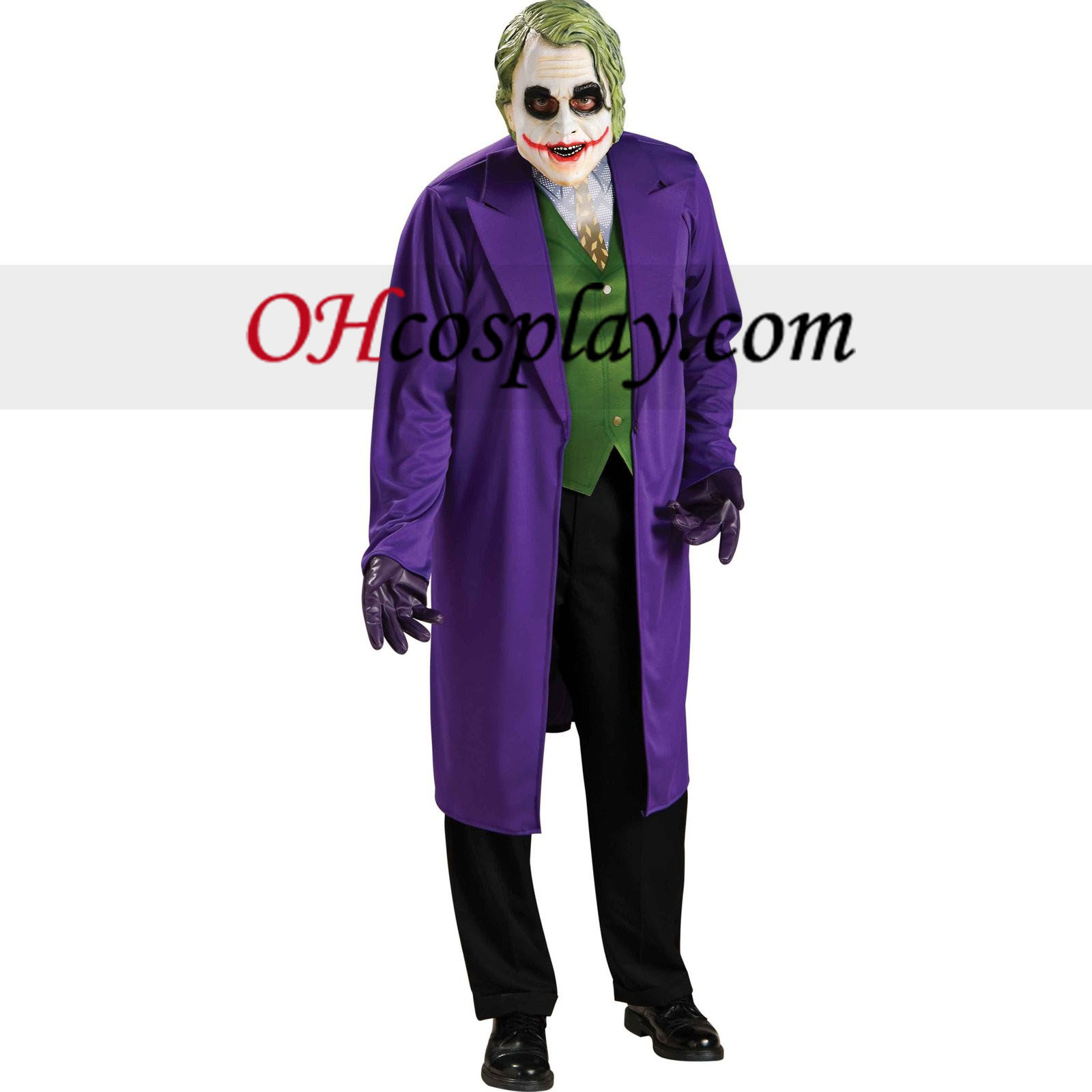Pri filmu Batman: Vitez teme The Joker odraslih kostumih