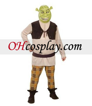 Shrek Deluxe Volwassen Kostuum