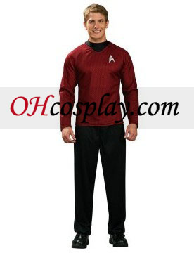 Star Trek Movie (2009) Red Shirt Deluxe Adult Costumes