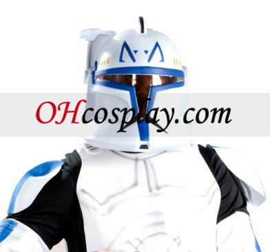 Το Star Wars κινούμενες Deluxe Κλώνος Trooper Αρχηγός Rex Costume Ενηλίκων