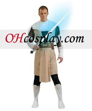 Star Wars Animated Obi Wan Kenobi Volwassen Kostuum