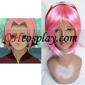 Naruto Haruno Sakura Cosplay Wig