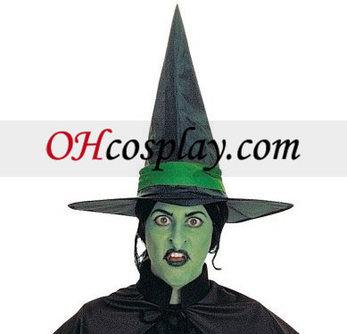 The Wizard layered with Oz Wicked Witch Adult Costume