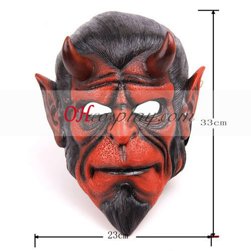 Hellboy PVC Cosplay Mask - Premium Edition