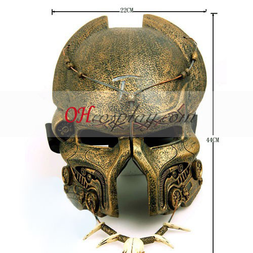 Predator Deluxe Cosplay Kostüme Maske - Premium Edition