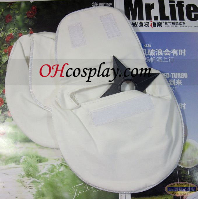 Naruto Cosplay Accessories Secret Weapon White Bag