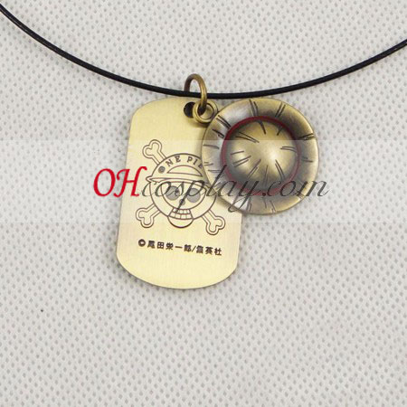 One package Luffy straw hat necklace