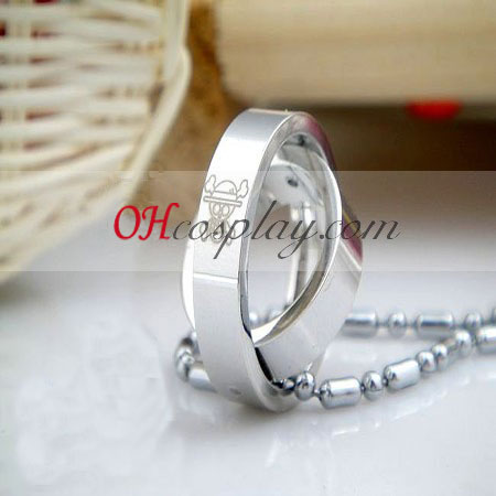 One piece Luffy ring necklace