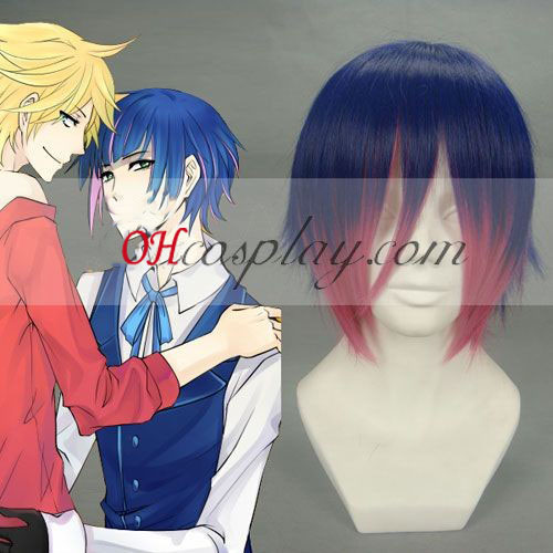 Panty and Stocking coming from making involving your Garterbelt Stocking Dark Blue&Red Cosplay Wig