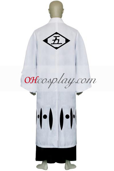 Bleach 5th Division Captain Aizen Sousuke Cosplay Costume