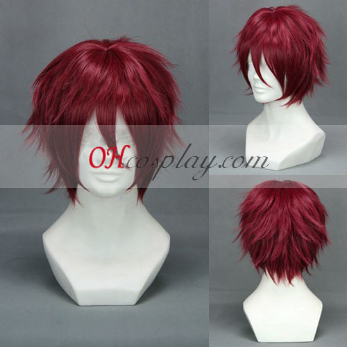 Hiiro № Kakera Onizaki Takuma червено Cosplay Wig