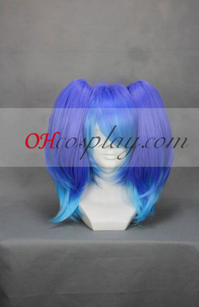 ANTI THE HOLiC Yokune Ruko Purple&Blue Cosplay Wig