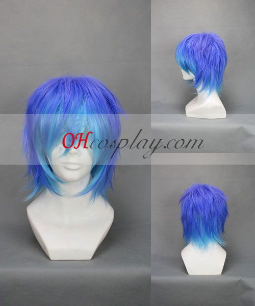 ANTI The Holic Ruuku púrpura y azul cosplay peluca