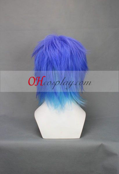 ANTI The Holic Ruuku púrpura y azul cosplay peluca