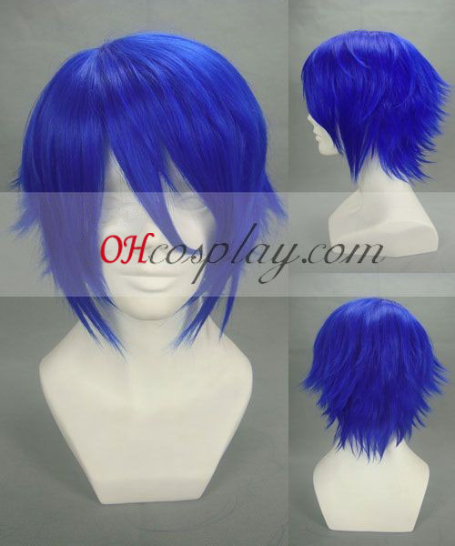 Oscuro Rabbit Gekkou Kurenai azul cosplay peluca