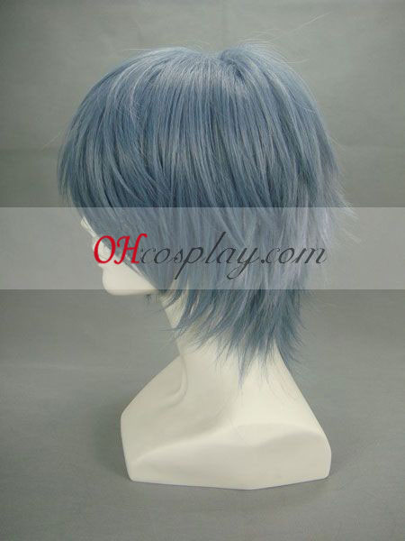 Togainu no Chi Akira Bluish Grey Cosplay Wig