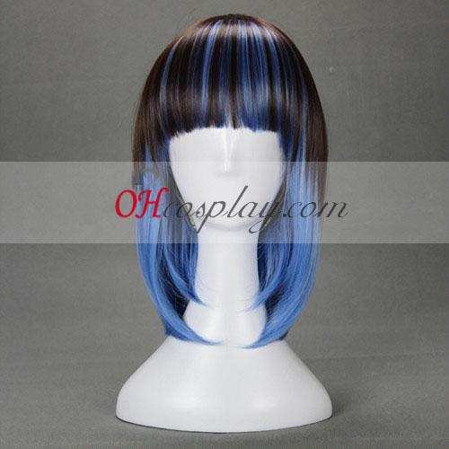 Japan Harajuku Series Black&Blue Cosplay Wig Australia