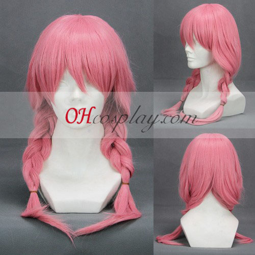 Inu x Boku SS Roromiya Karuta cosplay peluca rosa