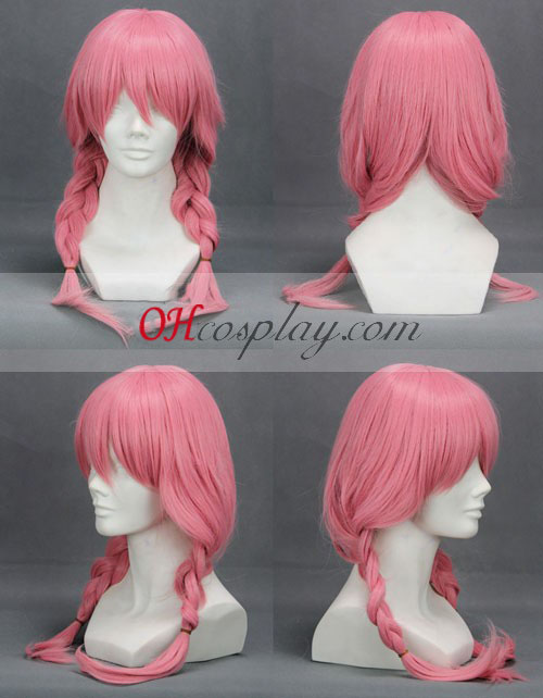 Inu × Boku SS Roromiya Karuta Pink Cosplay Wig