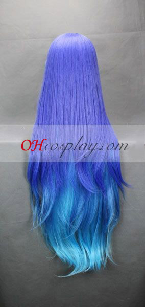 PROTI holik Sukone Tei svetlo vijolične barve Modra Cosplay lasuljo