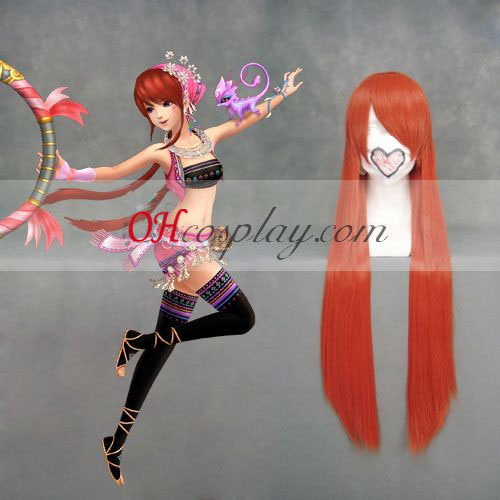 Chinese Paladin 5 Xiao man Red Cosplay Wig