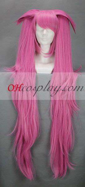 Quebec tirón Princess Jingxin cosplay peluca rosa