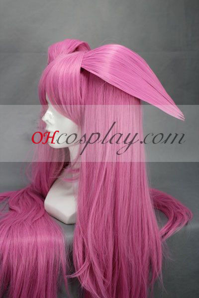 Quebec tirón Princess Jingxin cosplay peluca rosa