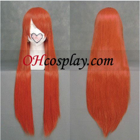 Rurouni Kenshin Cosplay peluca naranja
