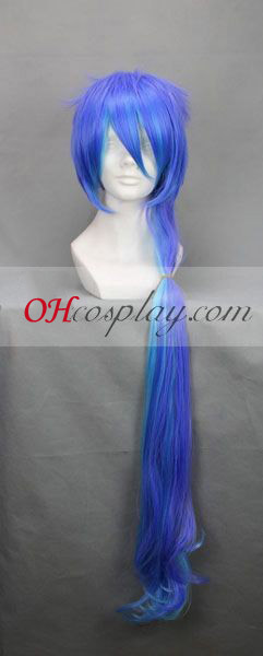 ANTI The Holic Kasane Teddo púrpura y azul cosplay peluca