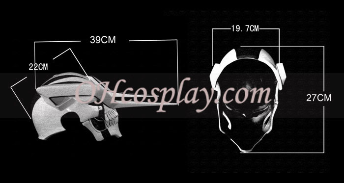 Bielidlo Cosplay príslušenstvo Ichigo konečné duté maska (Deluxe Edition)