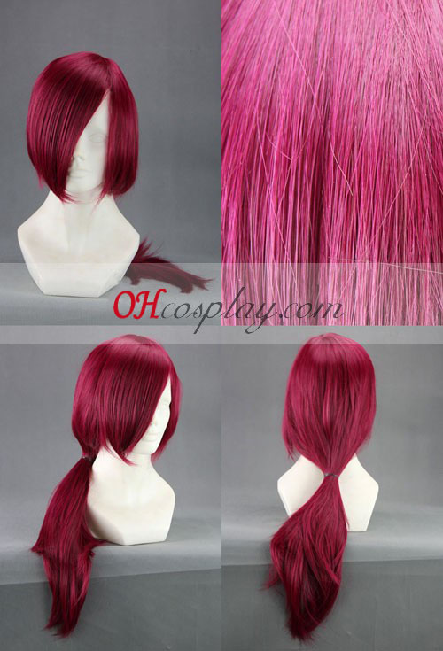 Brave10 Yuri Kamanosuke Wine Red Cosplay Wig