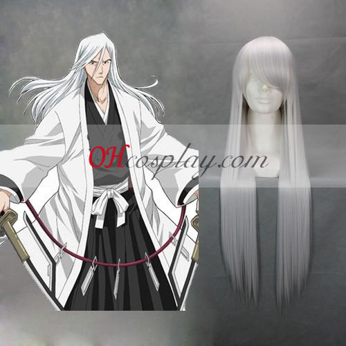 Bleach Ukitake Jūshirō peluca blanca cosplay