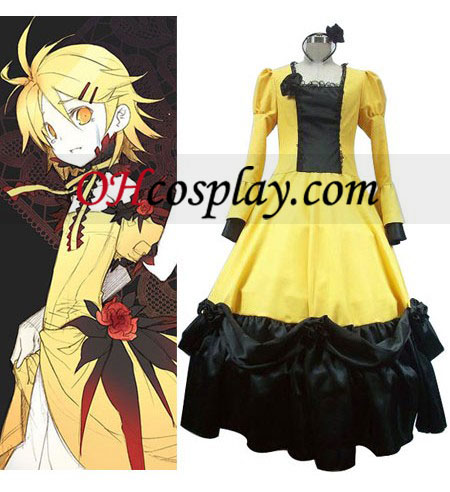 Vocaloid Rin Kagamine cosplay amarillo