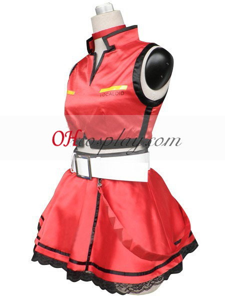 Vocaloid Sakine Meiko Red Dress A Cosplay Costume