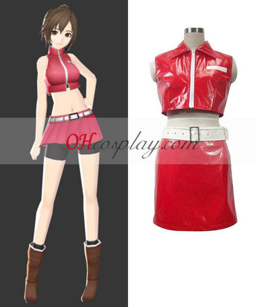 Vocaloid Sakine Meiko rød kjole B Cosplay kostyme