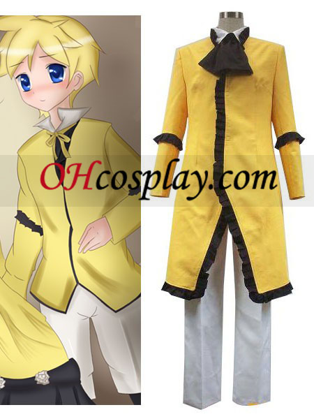 Vocaloid Servant Of Evil Yellow Cospaly Kostume