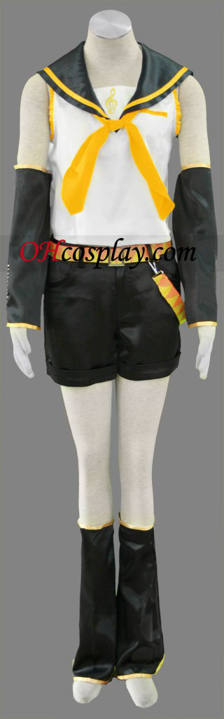 Kagamine Rin Women\'s Cosplay Costume straight from Vocaloid