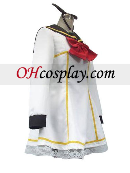 Vocaloid White Dress Cosplay Kostuum